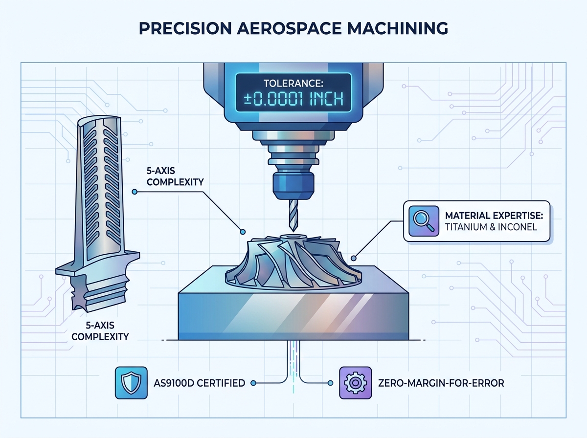 Aerospace CNC machining