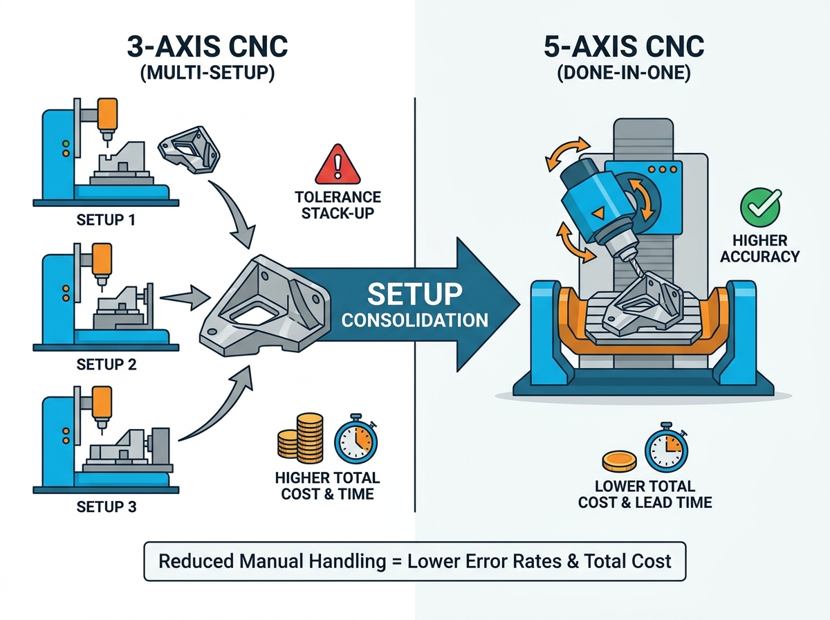 Continuous 5-Axis vs 3+2 Positional Machining